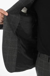 CC COLLECTION 2 Button RIGHT Windowpane Check Suit
